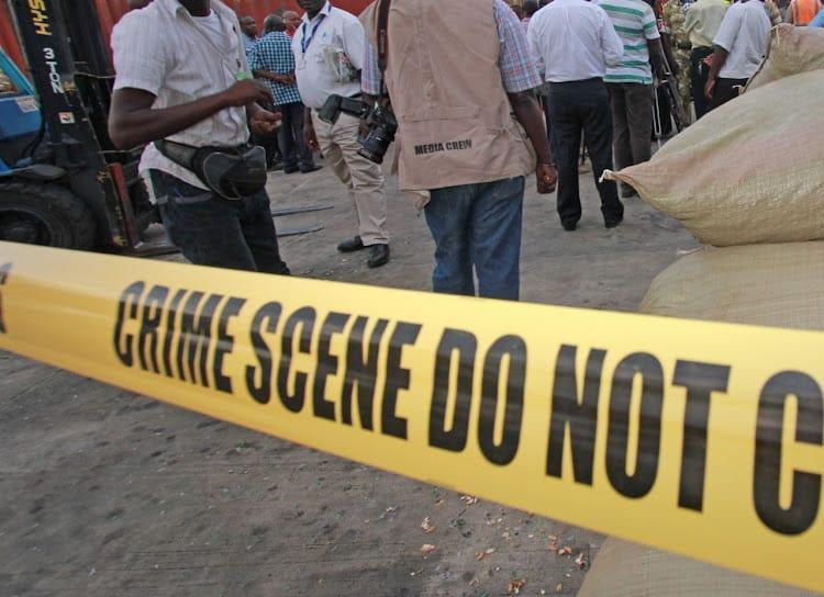 File image of a crime scene
